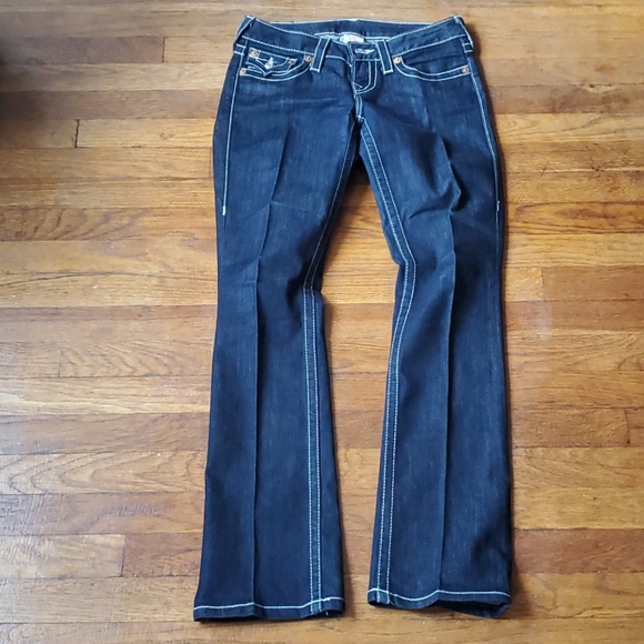 True Religion Dark Denim Jeans - Picture 2 of 9